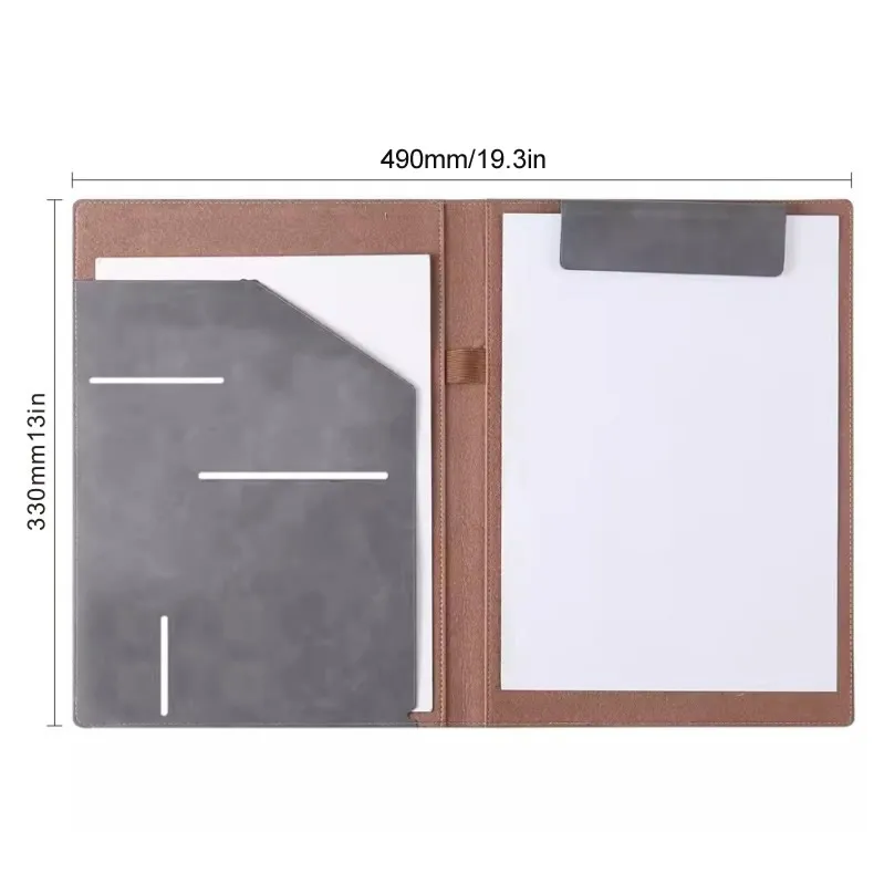 

Кожаная папка А4