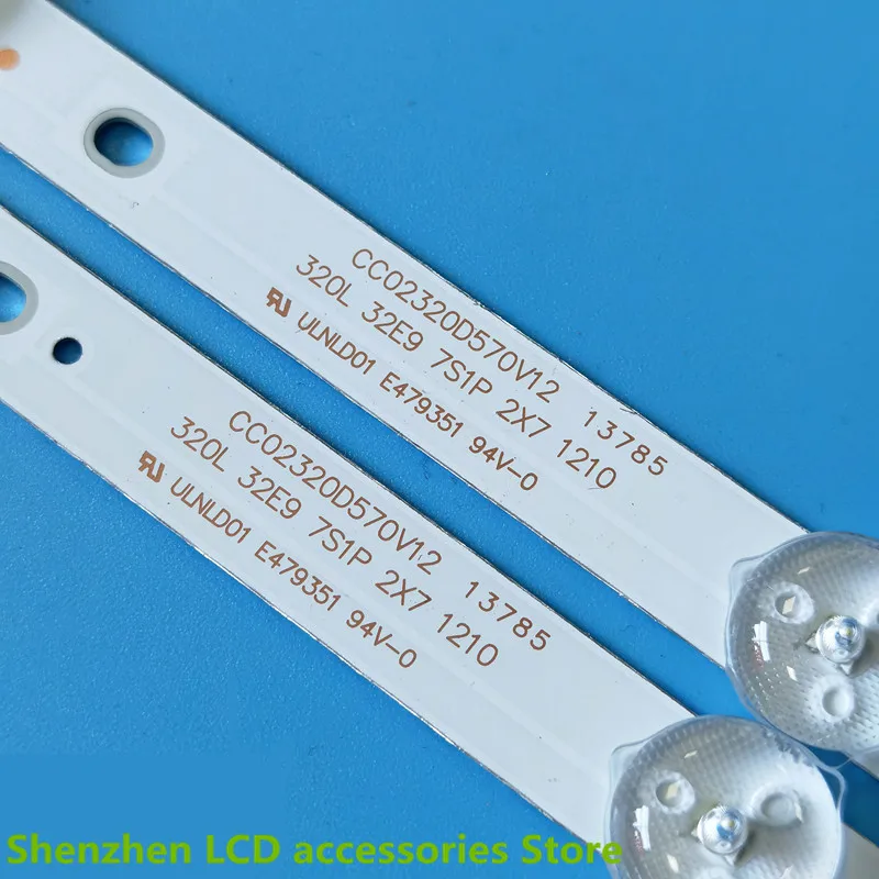 Светильник для телевизора AOC DEXP H32D7000Q H32D8000Q H32E8000Q T3211M 320L 32E9 7S1P 2X7 CC02320D570V12 08 02