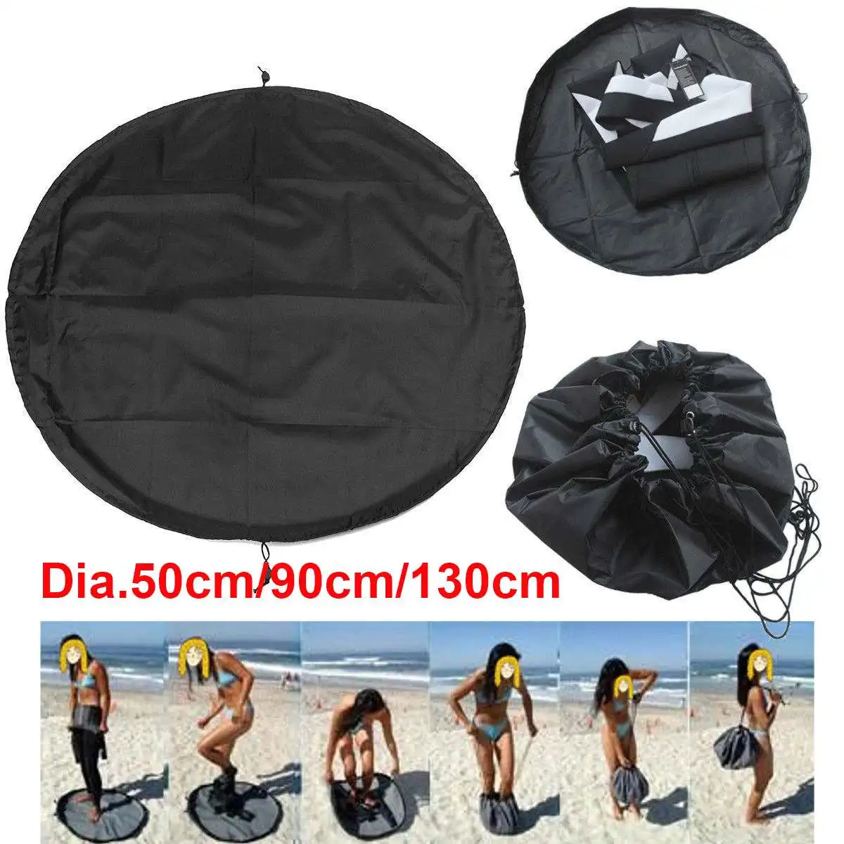 

Wetsuit Storage Bag Surf Wetsuit Diving Suit Waterproof Bag Nylon Carrying Bag Package Bag for Water Sports Swimming Accessories