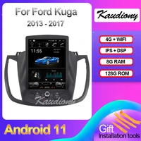 kaudiony 10 4 android 11 for ford kuga car dvd multimedia player auto radio automotivo gps navigation stereo 4g gps 2013 2017