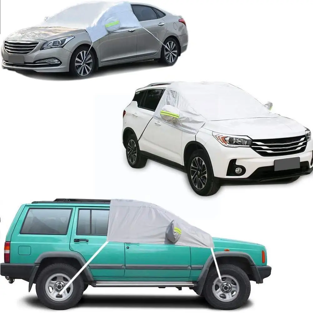 

Универсальные автомобильные защитные чехлы для лобового стекла и ледяного покрытия, чехлы для грузовиков и автомобилей, подходит для внедо...