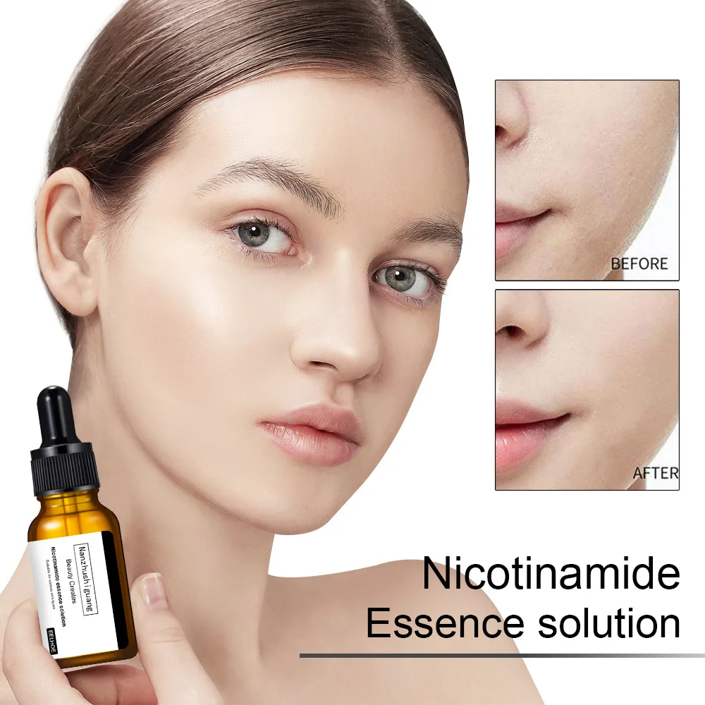 

Nicotinamide Stock Solution Single Nucleotide Serum Hydrating Desalination Class Shrink Pore Brightening Serum 10ml