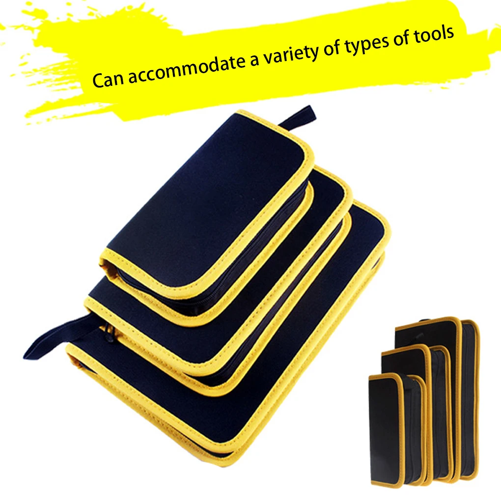 

Hand Tool Kits Storage Pouch Electrician Work Case Zipper Lightweight Hardware Bag Household Toolbag M 27155 5