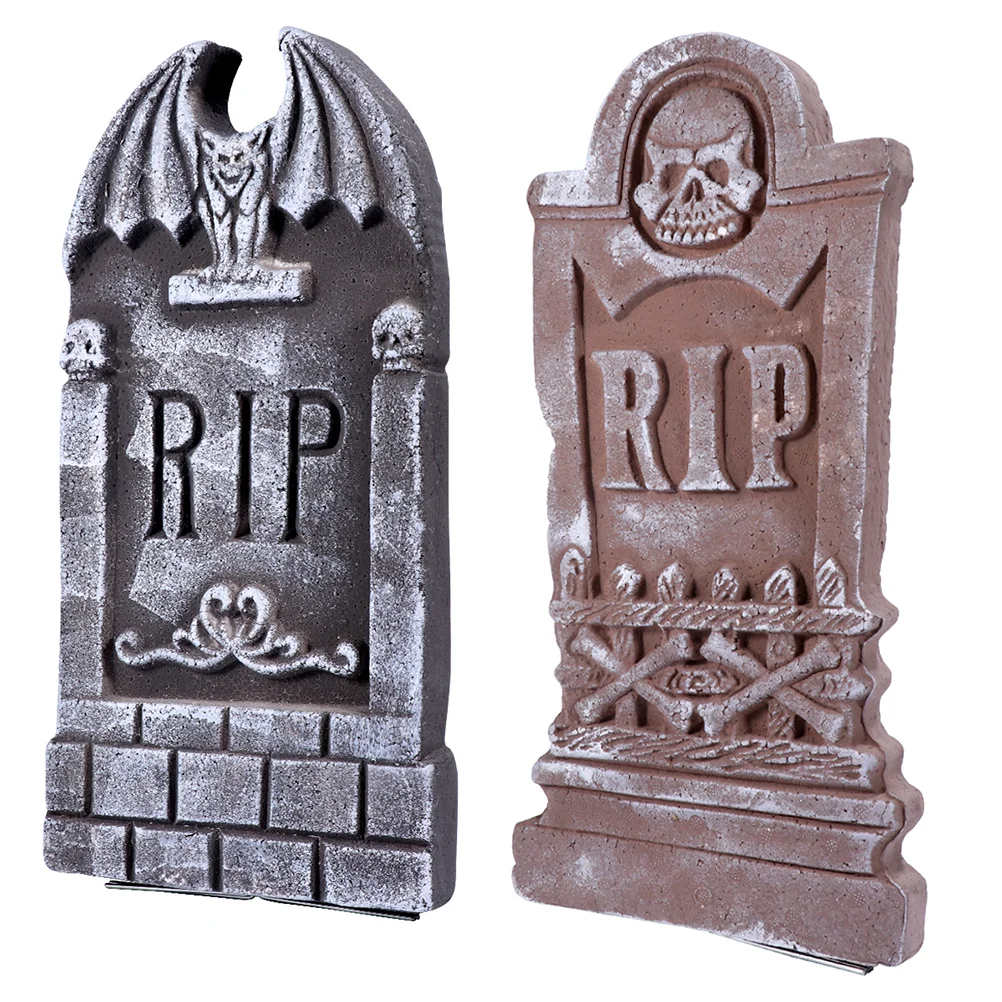 

Tombstone Prop Decorations Tombstones House Haunted Decor Prank Graveyardripgravestone Adornment Ornament Outdoor Lawn Festival