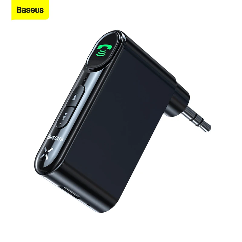 Автомобильный Bluetooth-приемник Baseus 3 5 мм AUX аудио музыка Bluetooth 0 - Цена: 867.76