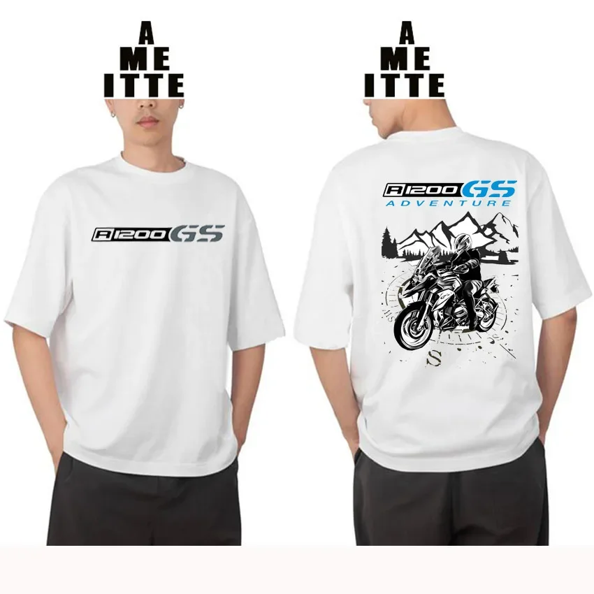 Футболка Iɺm A GS Overlander R1200 Приключения мотоцикла горной езды мужские футболки в