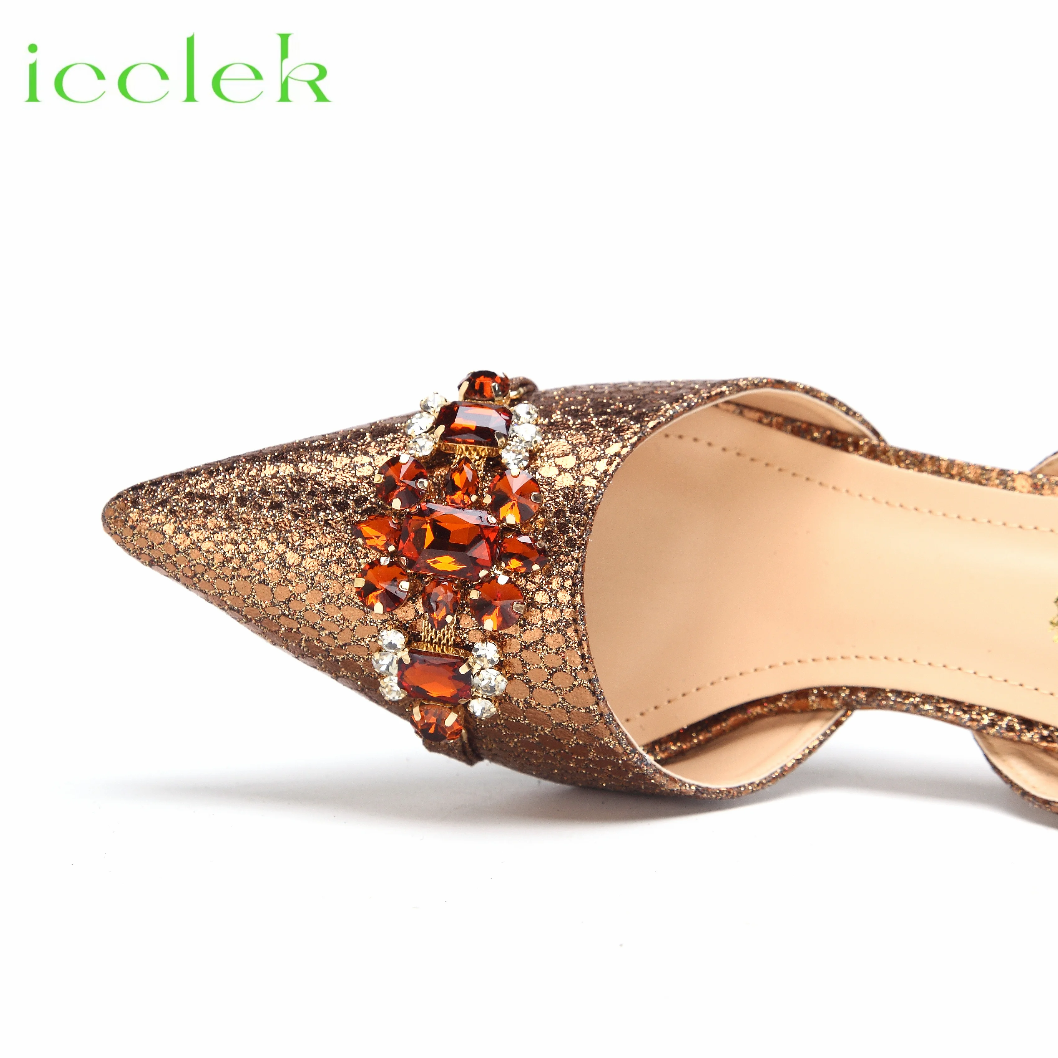 2024 новейший стиль INS кофейный цвет элегантный высокий каблук Нигерия популярный