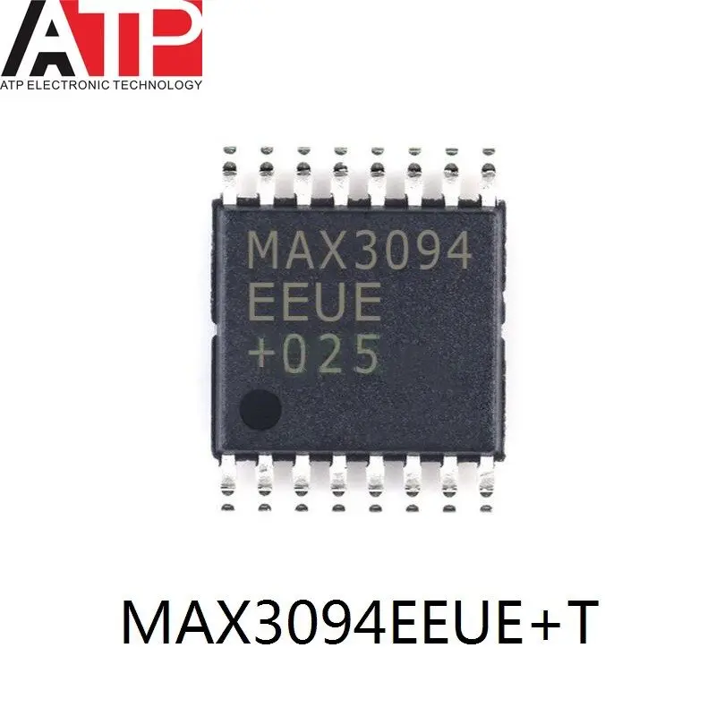 

(1 шт.) новый оригинальный MAX3094EEUE + T MAX3094EEUE MAX3094 TSSOP-16 0/4 ресивер IC RS422 RS485 16-TSSOP