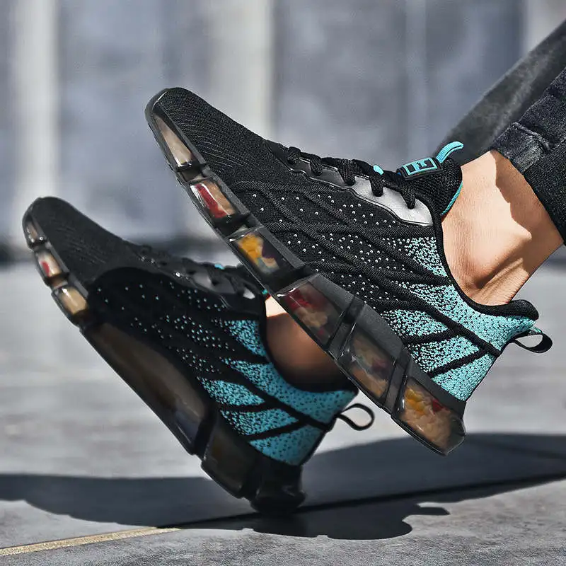 

Светло-зеленые кроссовки Calsado, амортизирующая спортивная обувь, мужская высококлассная спортивная обувь для бега, сетчатая спортивная обув...