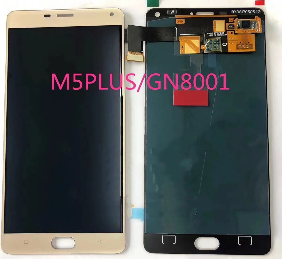 ЖК-дисплей для Gionee Marathon M5 Plus M5plus сенсорный экран с дигитайзером и ЖК-дисплеем
