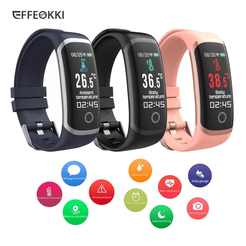 

Смарт-браслет T4 Wearfit женский водонепроницаемый с датчиком температуры тела