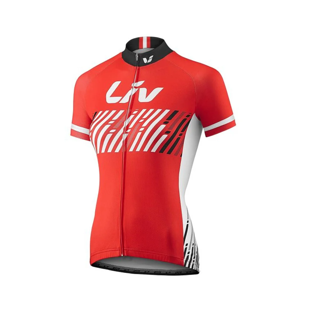 Liv спортивная одежда летние женские велосипедные Джерси с коротким рукавом
