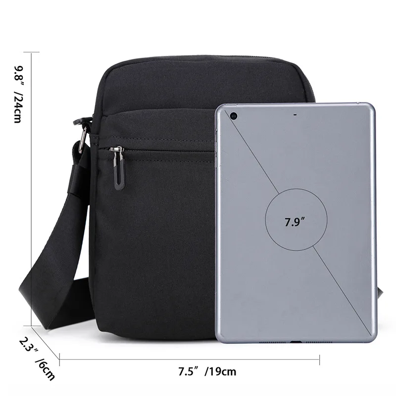 HcanKcan Men's Bag Fashion Light Weight Shoulder Bag Husband Casual Mini Phone Belt Bag Portable Party Bag For Man Messenger Bag