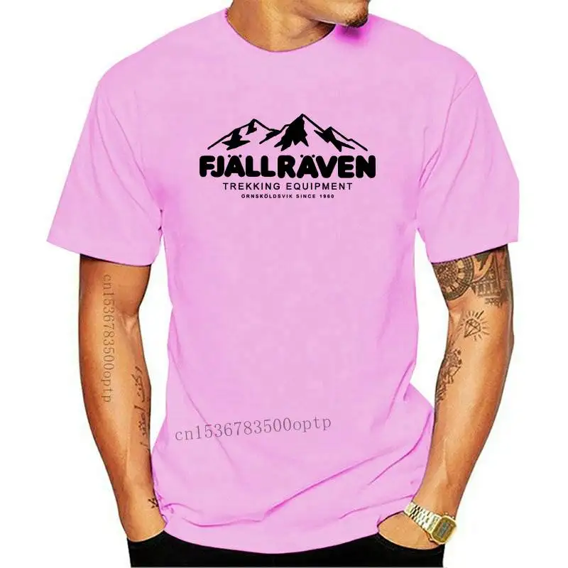 

Fjall Men'S Abisko Trail Print Raven T-Shirt Unisex Size S-3XL
