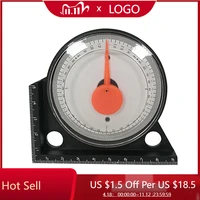 1 pcs inclinometer measuring angle meter pointer type with scale level angle meter for hand measuering construction level