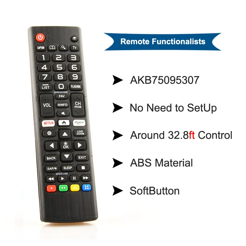 Умный пульт дистанционного управления для LG AKB75095307 AKB74915305 AKB75095308 AKB74915324