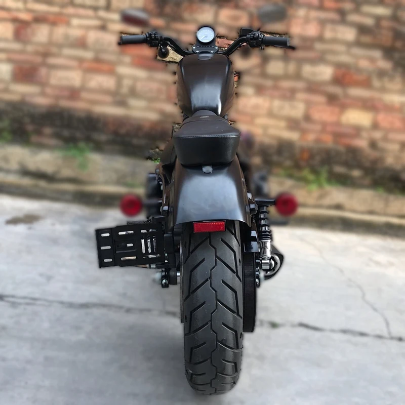 Складной светодиодный сигнал поворота для мотоцикла боковое Крепление рамка