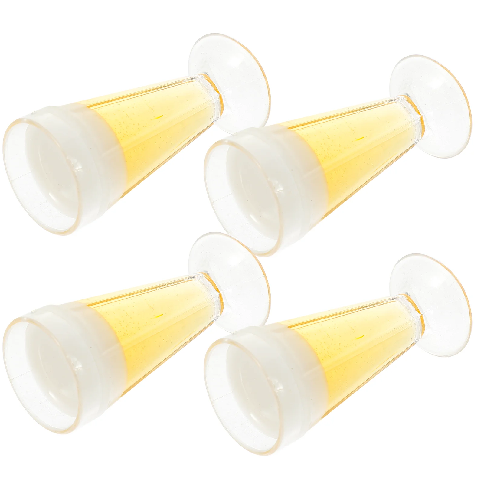 

Suite Simulated Champagne Cup Miniature House Glass Tiny Cups Landscape Adornments