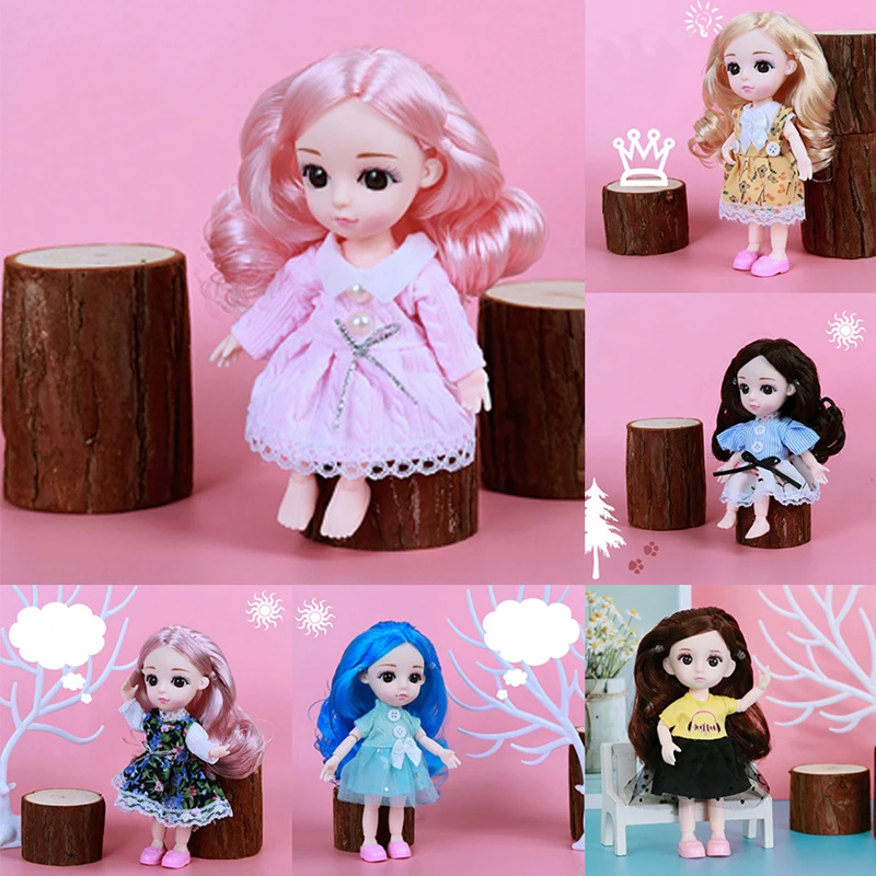 

16-18cm Doll Clothes High-end Dress Up Can Dress Up Fashion Doll Clothes Skirt Suit Best Gifts for Children DIY Girls Toys