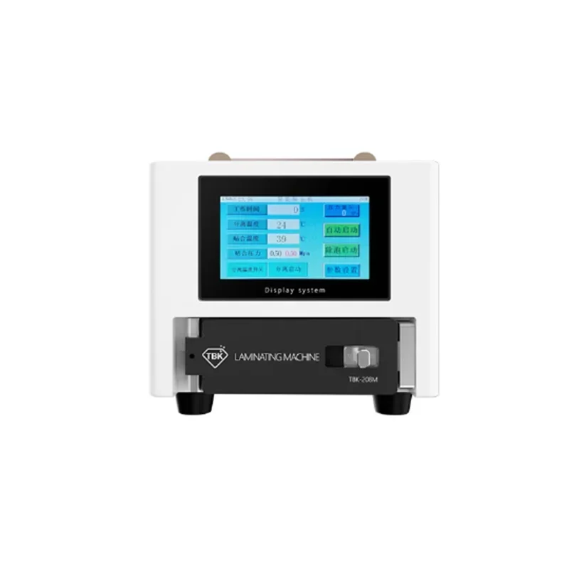Многофункциональный вакуумный ламинатор с ЖК-экраном 220 В TBK 208 м машина для