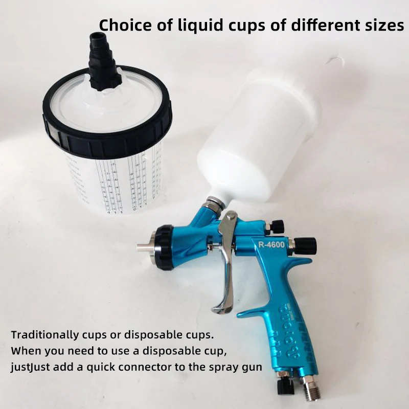 Сопло 1 4 мм Тайвань высокое распыление 4600HVLP ручной распылитель с пластиковой