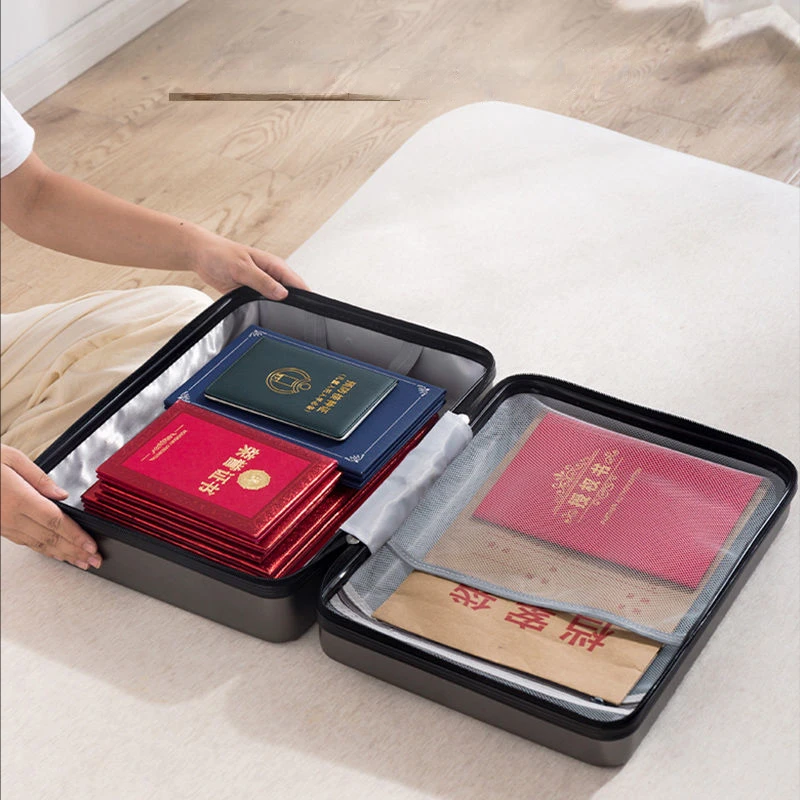 

ID Storage Bag Box Household Certificate Household Register Important Document Card Holder Passport Organizing Folders