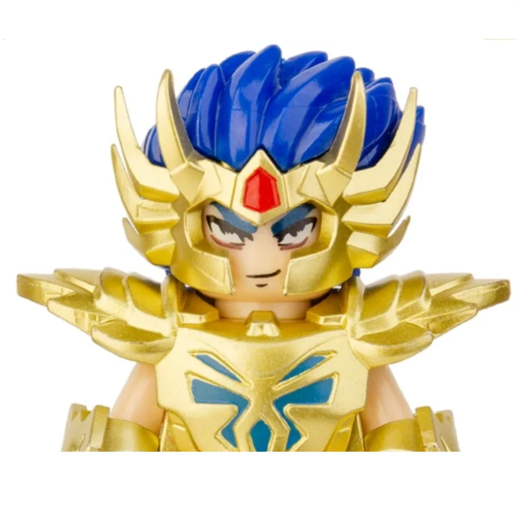Фото Набор строительных блоков «Святилище: Огненный час» по мотивам Saint Seiya: Зодиакальные знаки Овен, Лев, Водолей, Афина, Ширю, мини-фигурки-игрушки №4