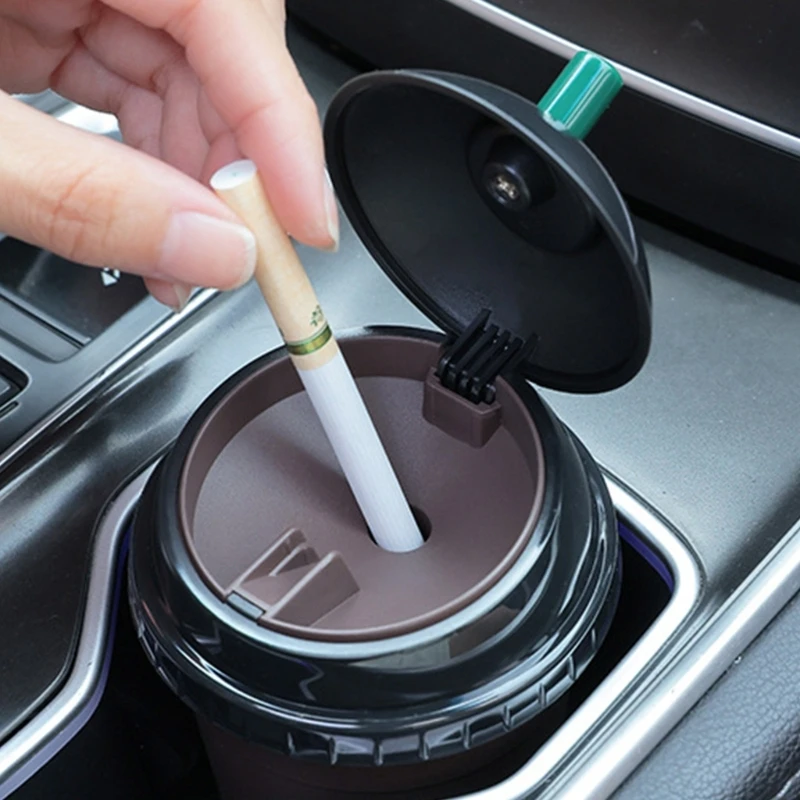 Бездымная автомобильная пепельница держатель для пепла чашка автоматическое