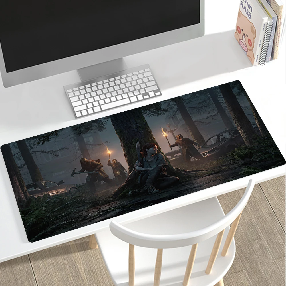 

Tapis De Souris XXL The Last of US Alfombrilla Raton PC Gaming Accessories 30x60 Mouse Pad Gamer Tappetino Mouse Mausepad 40x90