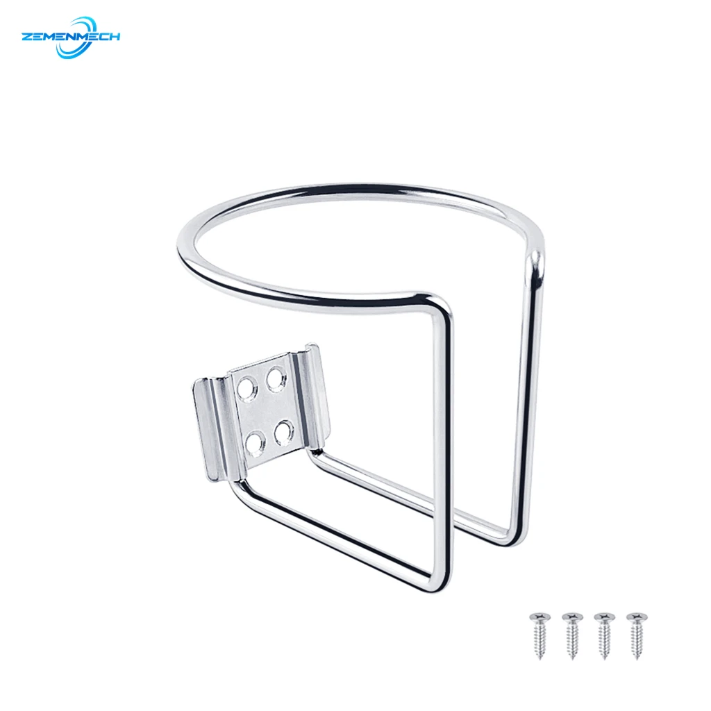 

Cup Drink Holder Can Bottle Holder 304 Stainless Steel Water Drink Beverage Stand Mount Support Auto Car Marine Boat Truck RV