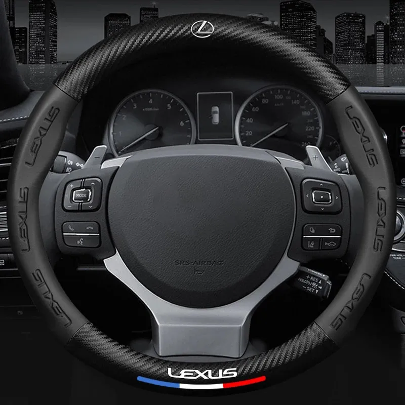 

Car Steering Wheel Cover For Lexus Is250 GS300 ES330 ES350 NX300H ES300 IS300 GX470 RX300 GX460 CT200H NX300 Interior Accessorie