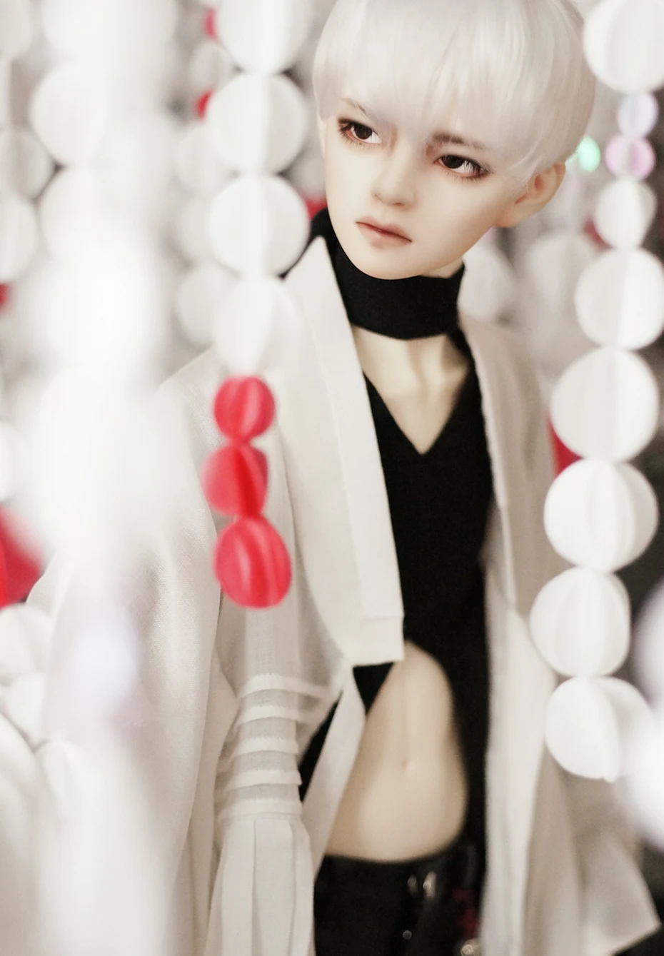 

New Hwayoung huayong 3 points bjd sd doll handsome makeup doll 65cm muscle man