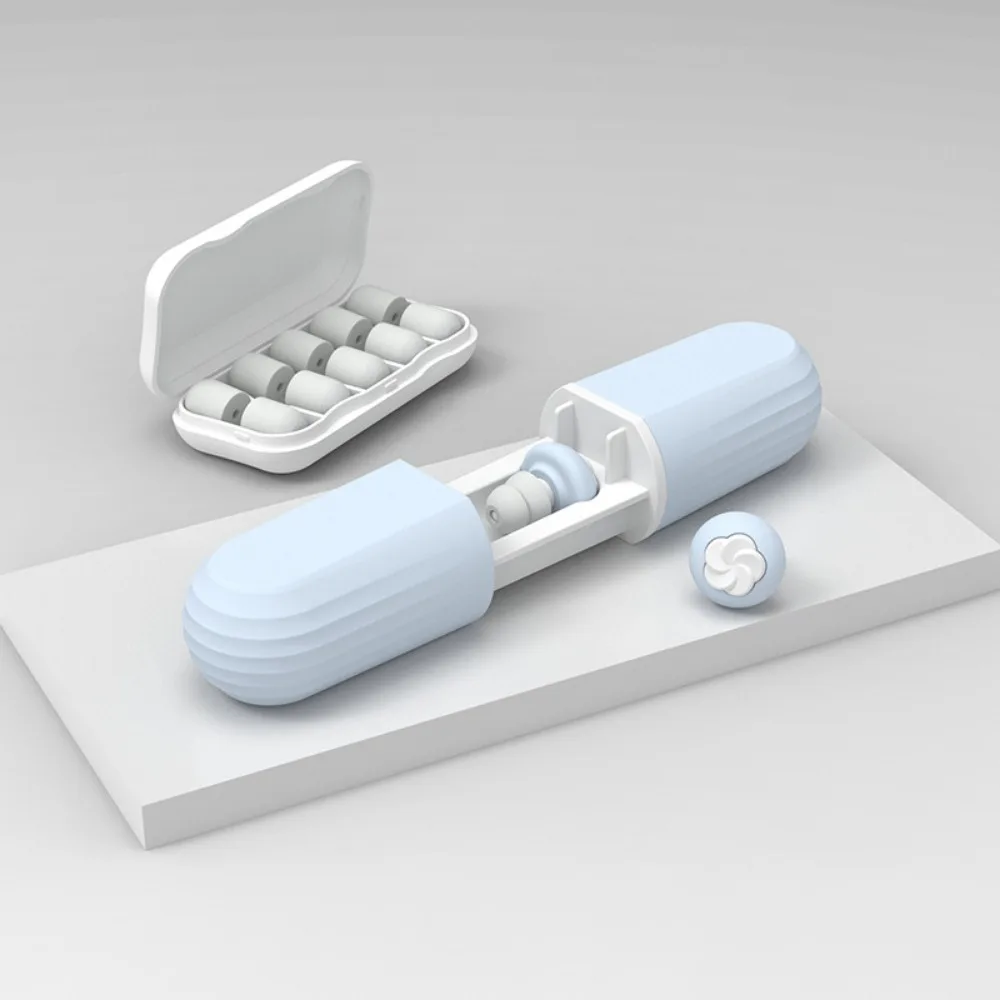 

Новые силиконовые беруши с шумоподавлением для сна, защита ушей для путешествий, концертные беруши, уменьшающие возможности, медленный отскок, защита для ушей