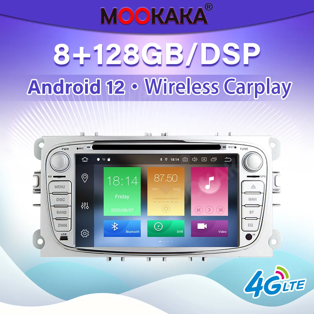 

Android 12,0 стерео радио для FORD/Focus/S-MAX/Mondeo/C-MAX/Galaxy Автомобильный GPS-навигатор, магнитофон, мультимедийный плеер