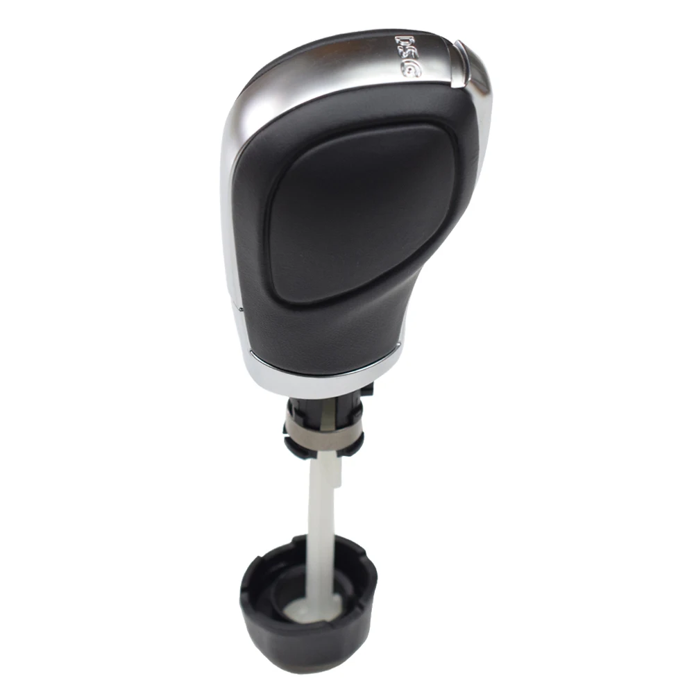 Автоматическая ручка переключения передач DSG Хромированная с кожей для VW Passat CC Golf