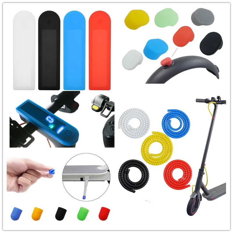 

Rear Fender Silicone Hook Cover for Xiaomi M365 Electric Scooter Central Control Waterproof Protective Sleeve M365 Accessories