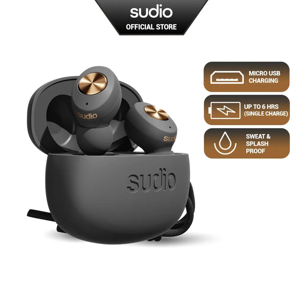 

Настоящие беспроводные наушники Sudio TOLV