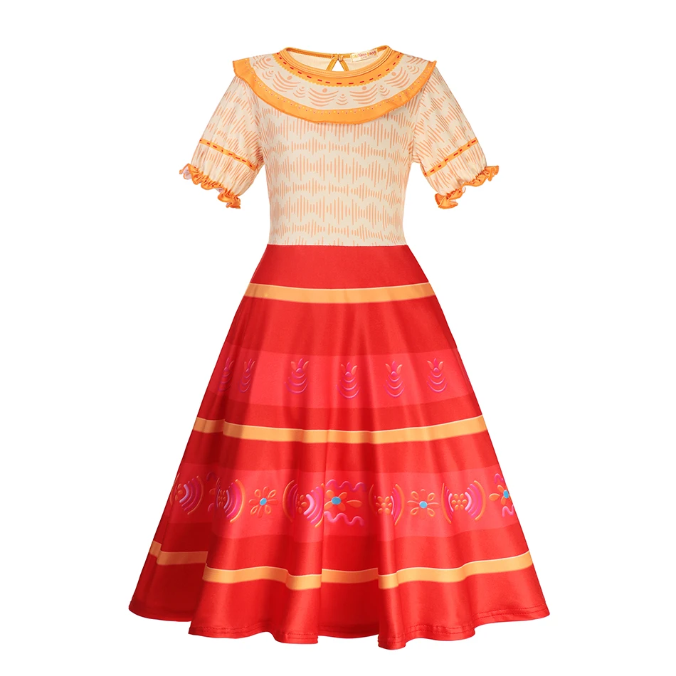 Новое милое платье Карнавальные Платья принцессы для девочек детское на день