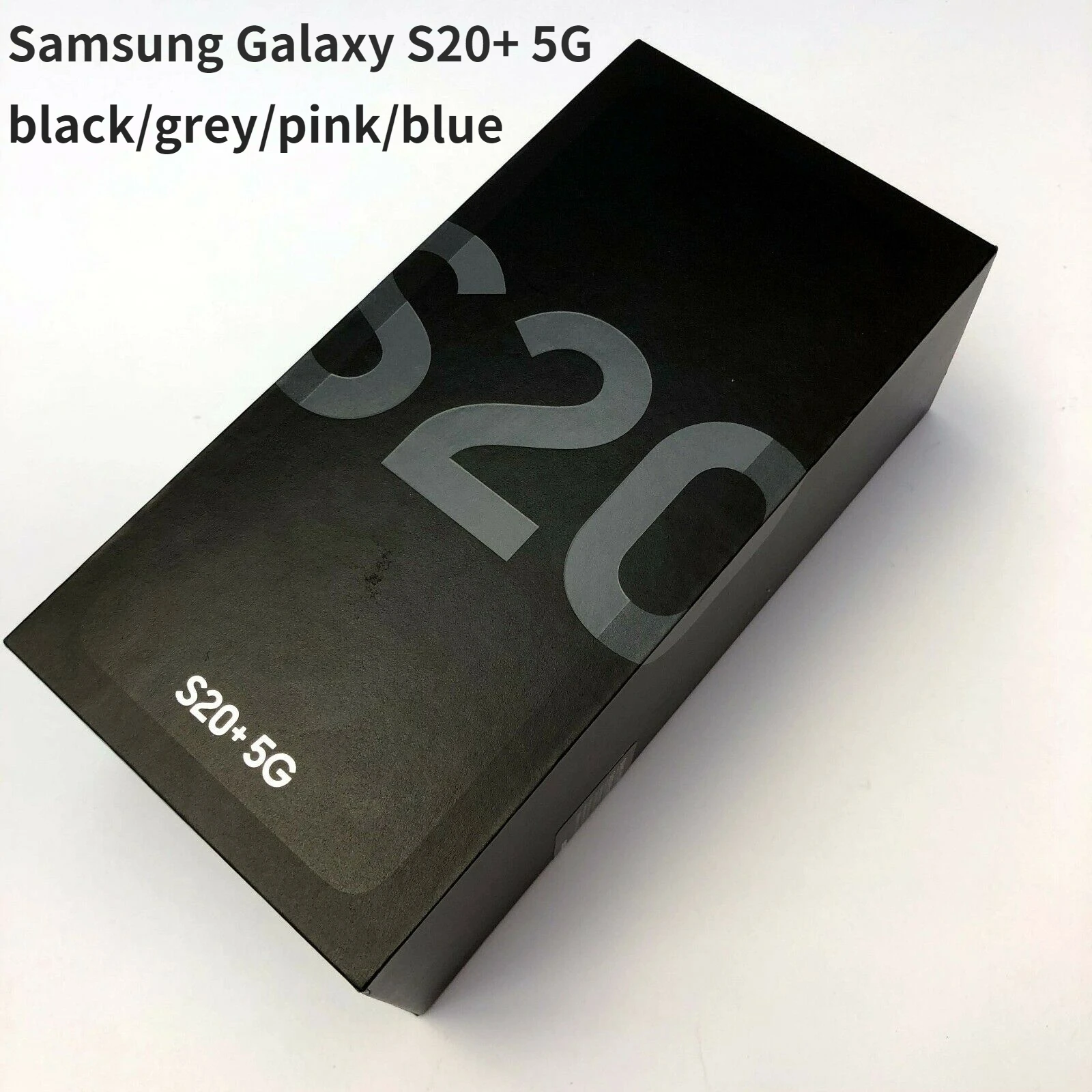 

Samsung S20+ 5G Empty Retail Box.gift box.4Colors black/grey/blue/pink