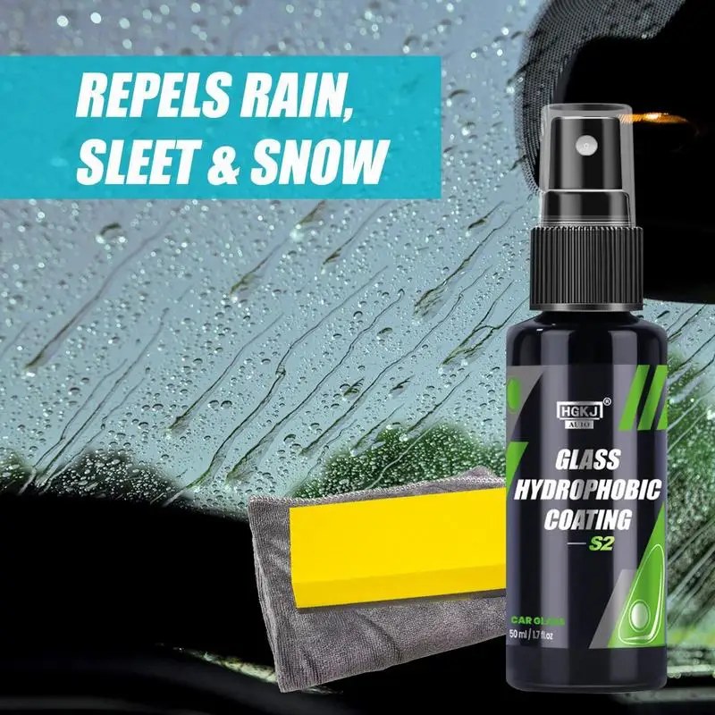 

Water Repellant Spray 50ml/100ml/300ml Ceramics For Car Polish Liquid Ceramic Coat Anti-rain Windshield Mirror Auto Detailing