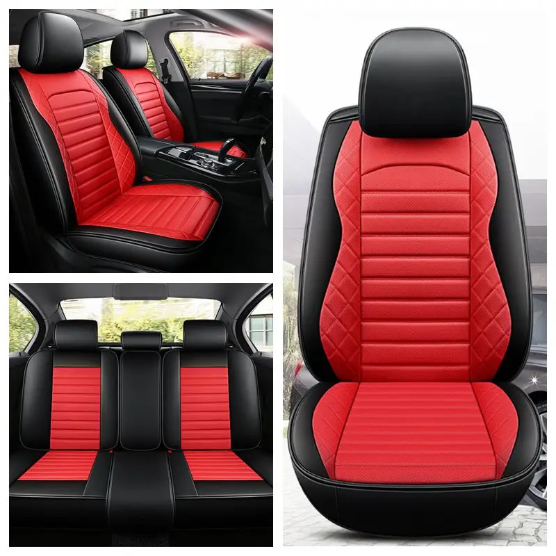 

Front+Rear Car Seat Cover Leather for Opel Antara Astra h j g Astra Corsa d c Corsa Insignia Meriva Mokka Vectra c b Zafira b a
