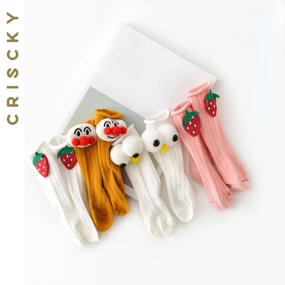 

4Pai/lots Baby Socks for Girls Newborn Baby Girl Cartoon Cute Soft Socks Children's Socks for Girls Accessories
