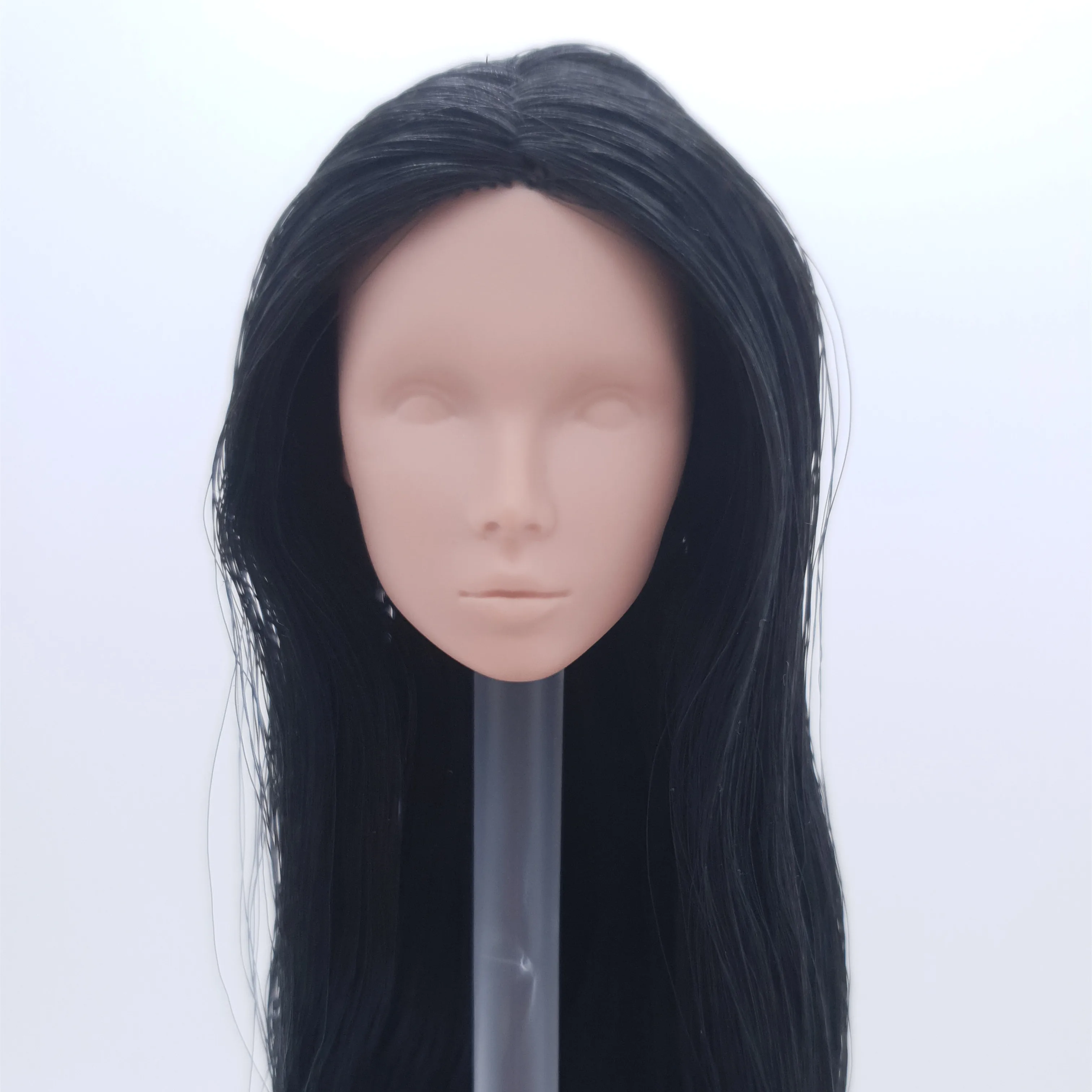 

Fashion Royalty Nu.face Eden Lilith Blair Black Hair Rerooted FR White Skin Integrity Doll Head