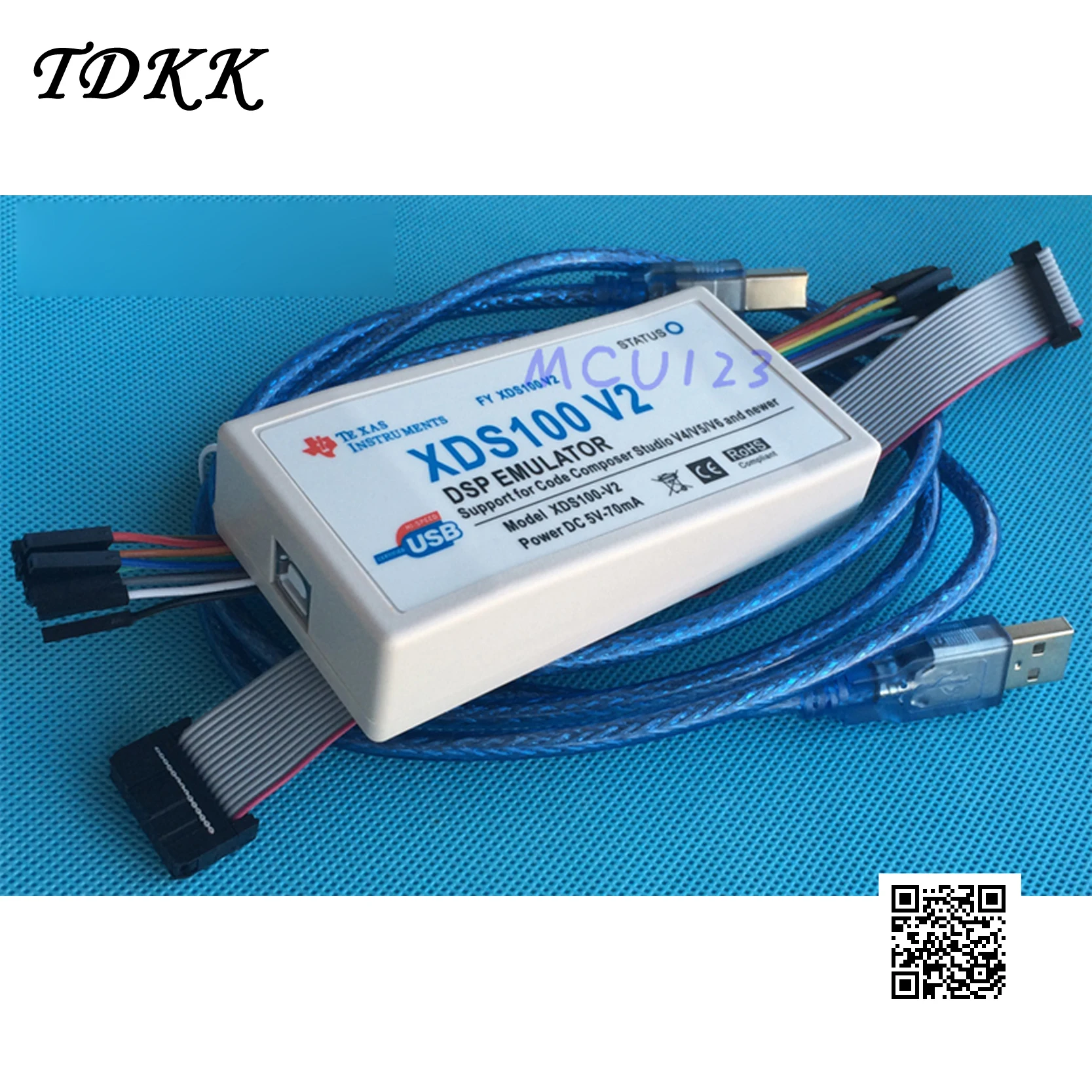 Эмулятор XDS100V2/XDS100V3 DSP поддерживает TI DSP/ARM CCS4 ~ V10 с изоляцией | Строительство и
