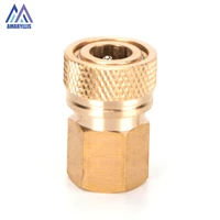 pcp paintball pneumatic m10x1 thread female quick disconnect 8mm air refilling coupler sockets copper fittings 1pcset