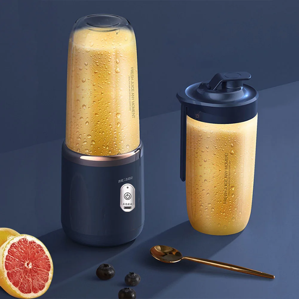 

400ml Personal Blender Rechargeable Cordless Blender Cup Portable Mixer Juicer Cup for Smoothie Milkshake Juice Baby Food