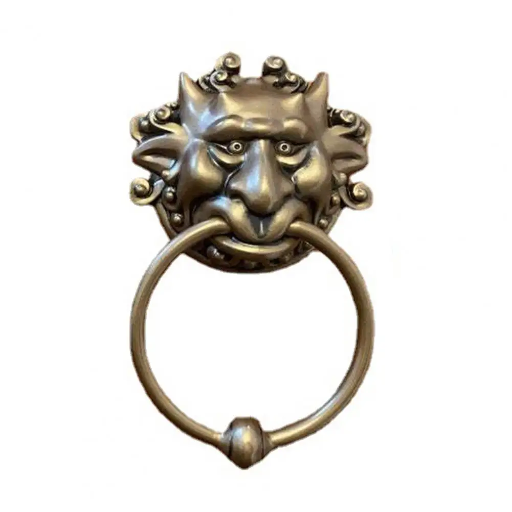 Дверной ключ в винтажном стиле яркая резиновая ручка виде дракона с отверстием