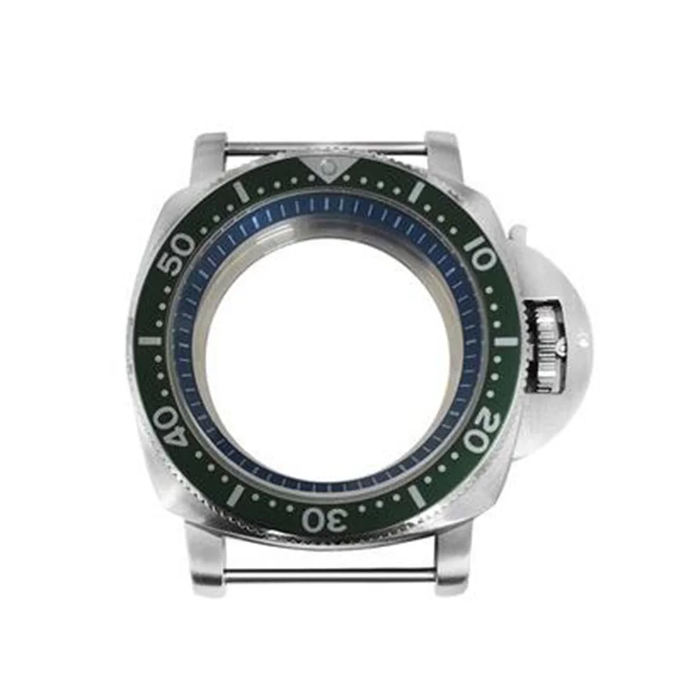 

Stainless Steel 316L Watch Case Bezel Dark Blue Inner Ring Modified Kit for NH35
