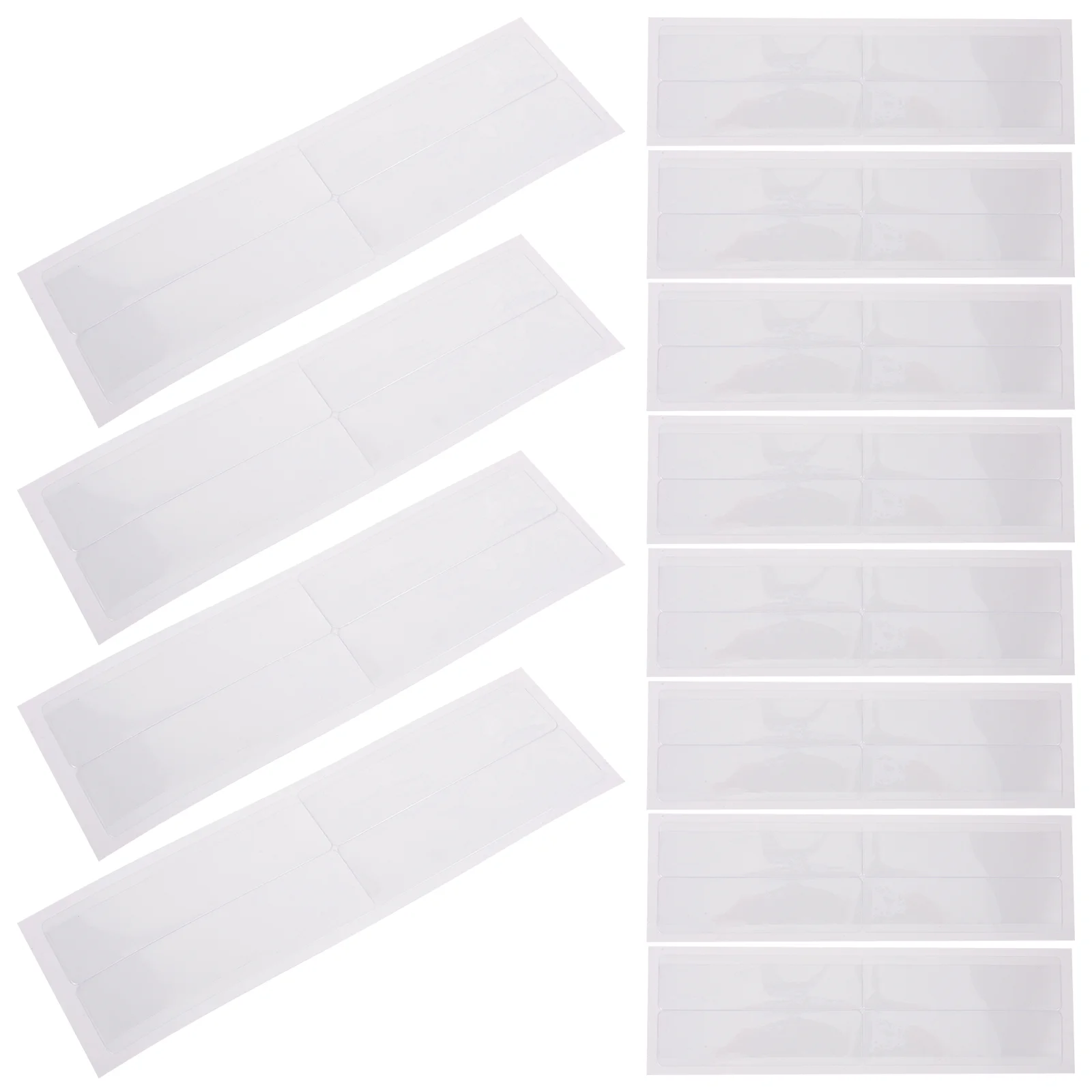 

Label Card Holders Transparent Cards Protection Covers Clear Sleeves Waterproof Stickers