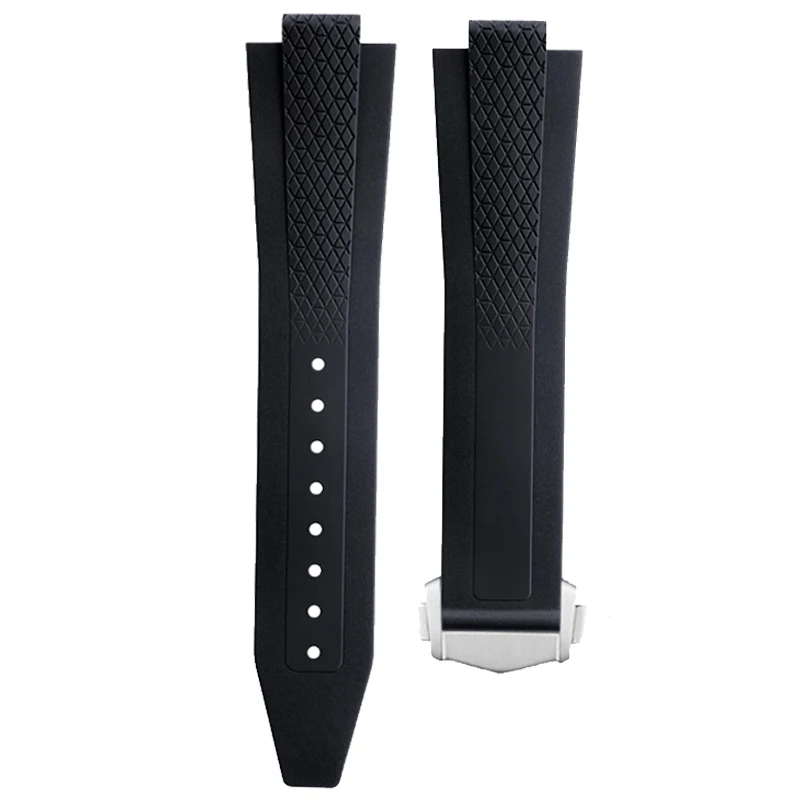 Резиновый браслет для Longines Kangkas Yuedong новый фторкаучуковый ремешок часов L3.830/835